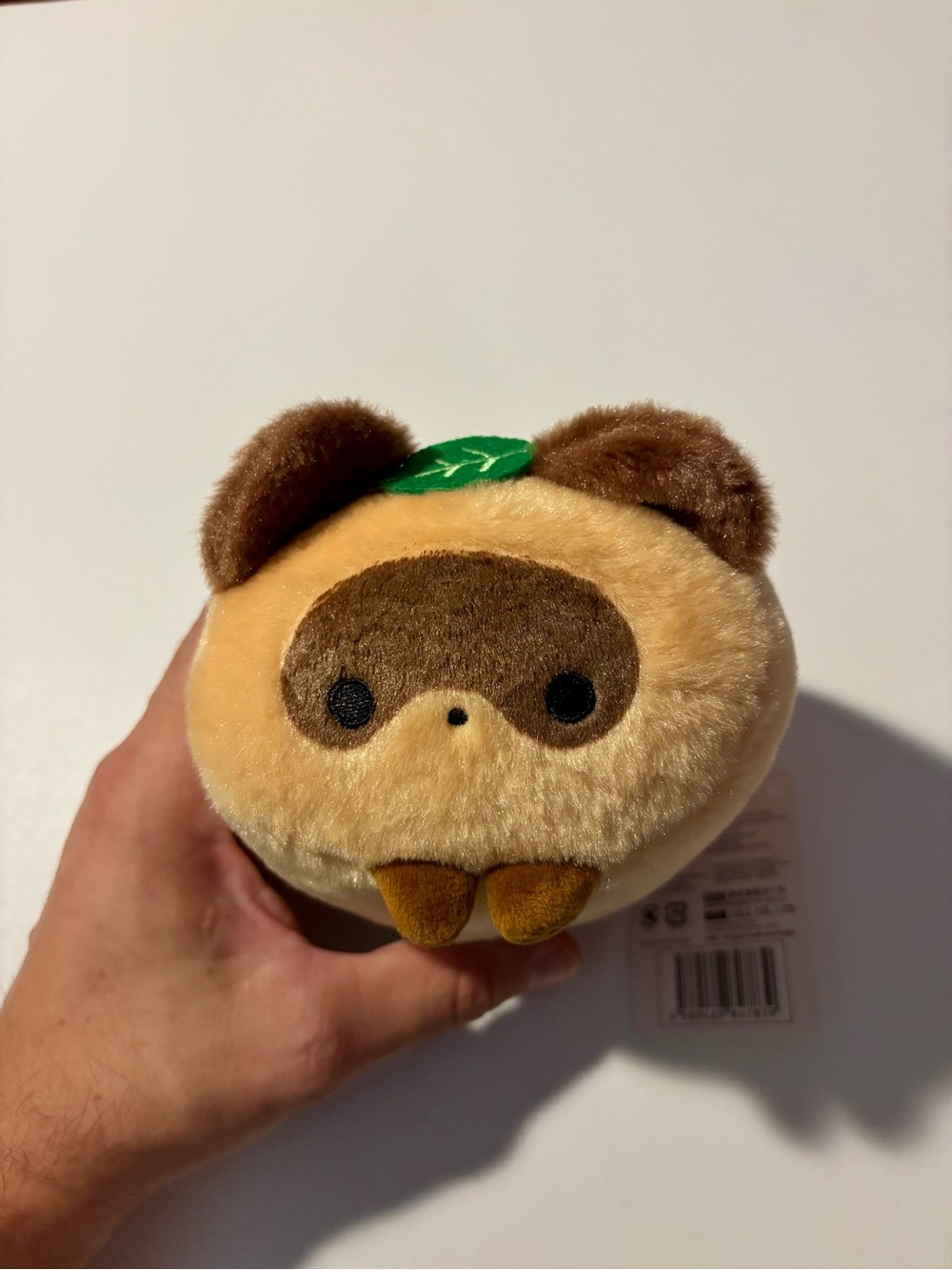 NWT Yell Corocoro Life Tanuki Racoon Plush Japanese Kawaii Stuffed Animal Toy